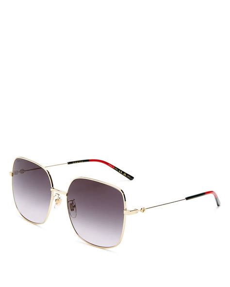 glasant gucci|Gucci Light Glasant Butterfly Sunglasses, 59mm .